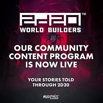 Modiphius Invites Creators to  Launch Their Own Gaming Worlds with the 2d20 World Builders Community Content Program on DriveThruRPG