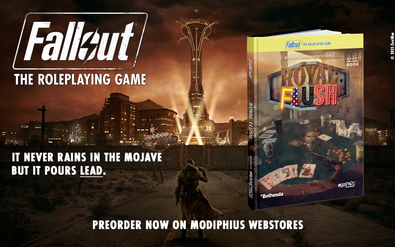 Fallout The Roleplaying Game: Royal Flush Available for Pre-order