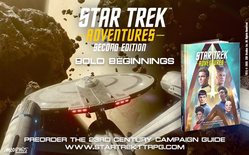 Star Trek Adventures The 23rd Century Guide Now Available for Pre-order