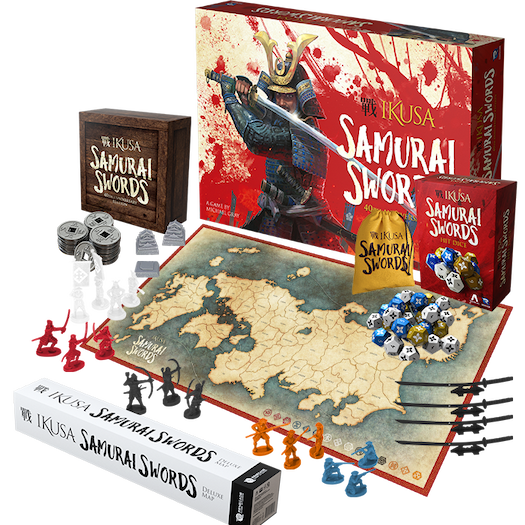 Ikusa: Samurai Swords 40th Anniversary Edition Is Officially Live on Gamefound!