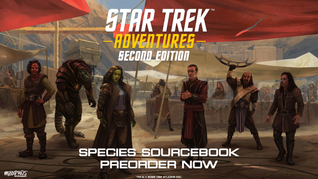 Star Trek Adventures Species Sourcebook Now Available for Pre-order