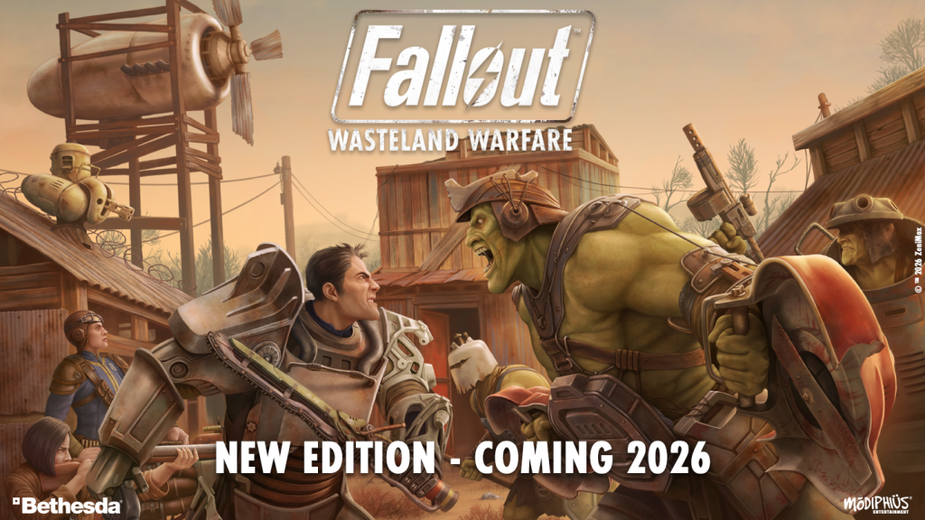 Modiphius Reveals Products for Second Edition of Fallout: Wasteland Warfare